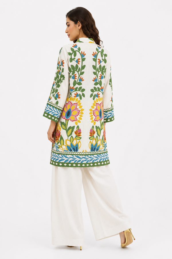 Vine Printed Kurta