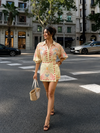 Oasis Printed Co-ord Set (Set of 2 )