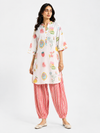Doodle Printed Kurta Set (Set of 2)