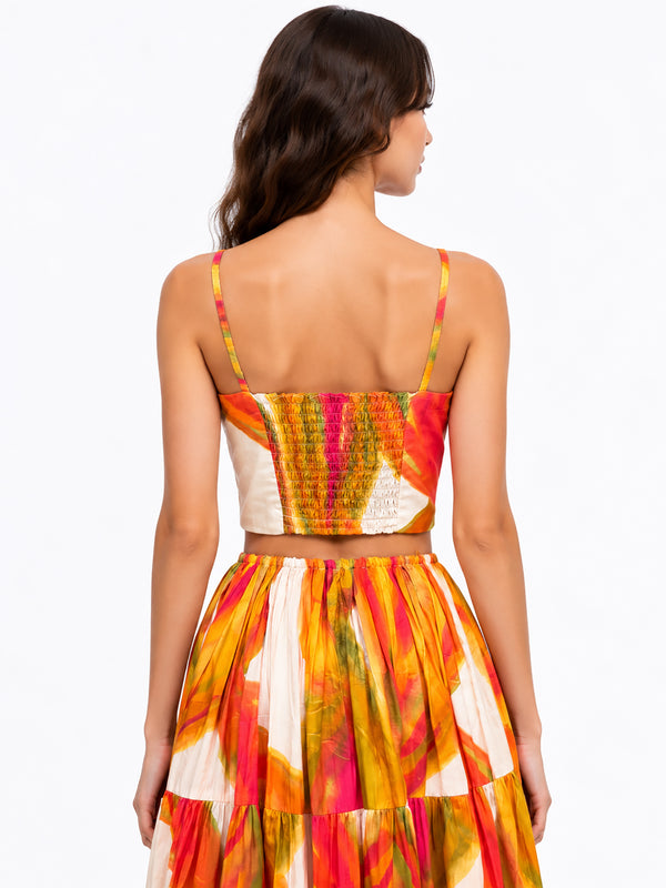 Sunny Printed Maxi Dress
