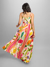 Spring Printed Maxi Dress