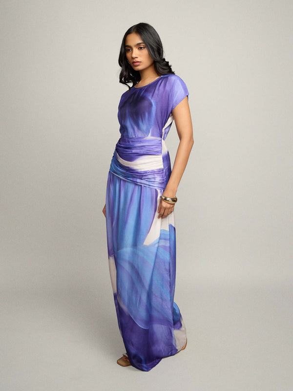 Ciel Printed Maxi Dress