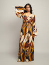 Wild Printed Maxi Dress
