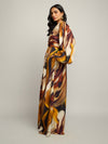 Wild Printed Maxi Dress
