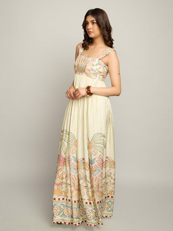 Oasis Printed Maxi Dress