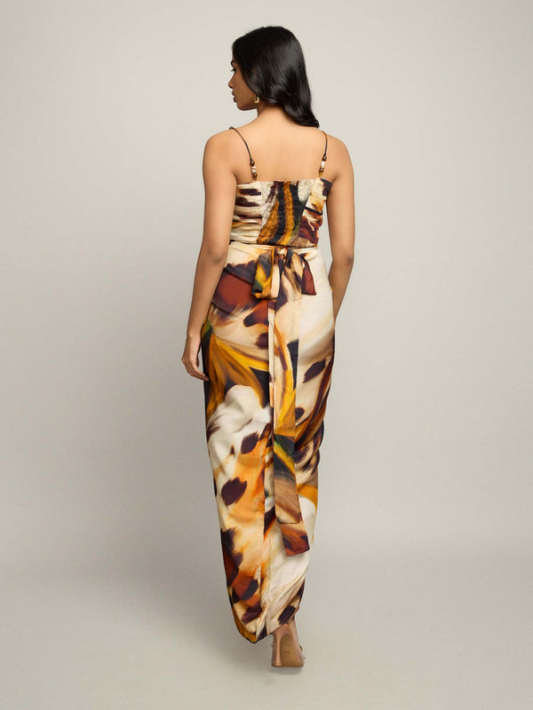 Wild Co-ord Set With Skirt (Set of 2)