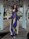 Wisteria Printed Maxi Dress
