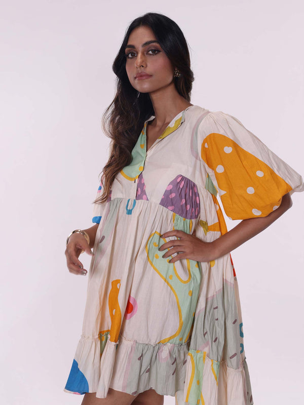 Daydream Printed Mini Dress