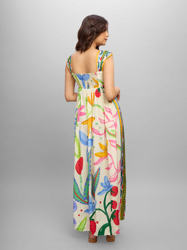 Eden Printed Maxi Dress