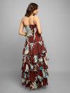 Willow Printed Ruffled Maxi Dress