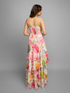 Breeze Printed Ruffled Maxi Dress