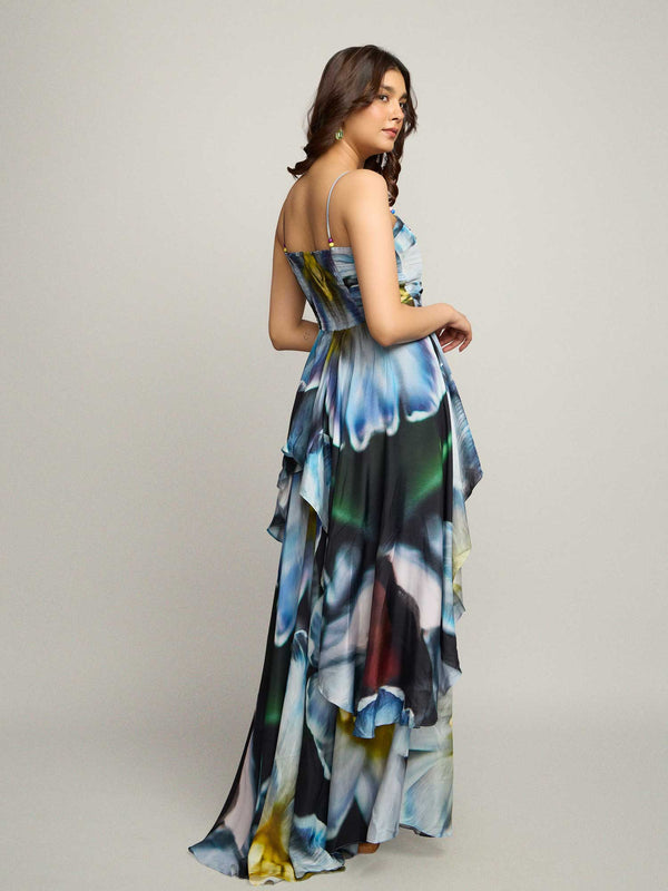 Dusk Printed Maxi Dress