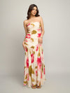 Rose Printed Maxi Dress