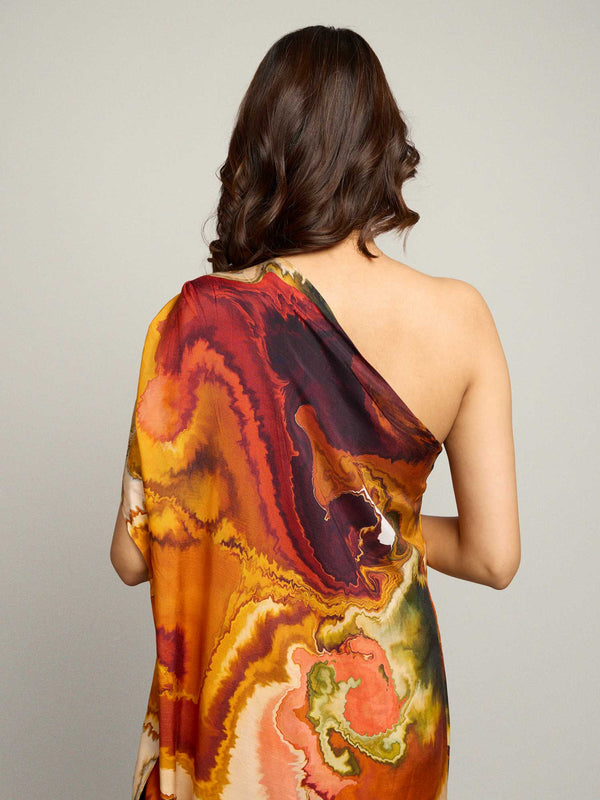 Valley Printed Kaftan Dress