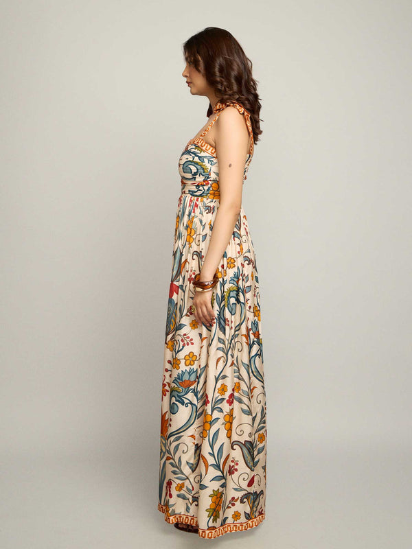 Farm Printed Midi Dress