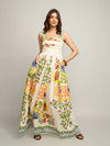 Vine Printed Maxi Dress