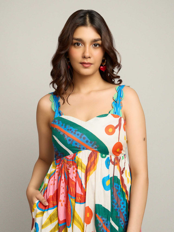 Amazon Printed Maxi Dress