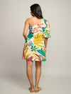 Amazon Printed One – Shoulder Mini Dress
