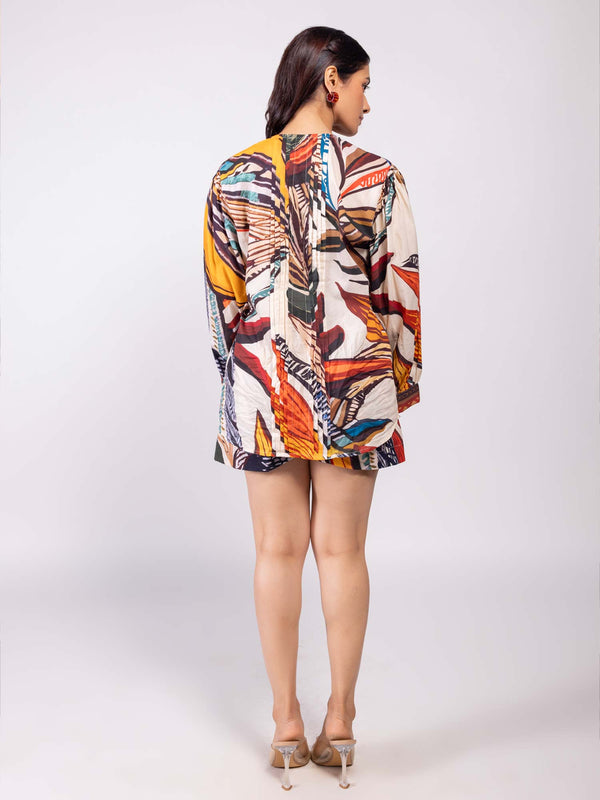 Cinnamon Printed Co-ord Set (Set of 2)