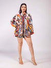 Cinnamon Printed Co-ord Set (Set of 2)
