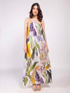 Juniper Printed One Shoulder Maxi Dress