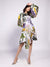 Juniper Printed Asymmetrical Midi Dress