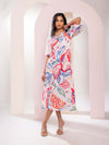 Fit and Flare Dresses for women in 100% cotton