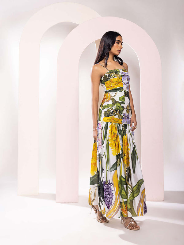 Juniper Printed Pleated Dress