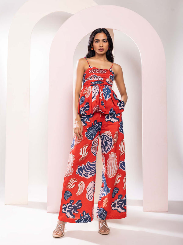 Nautica Printed Co-ord Set (Set of 2)