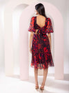 Daze Printed Midi Dress