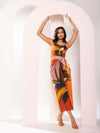 Sienna Printed Co-ord Set With Skirt (Set of 2)