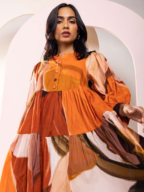 Sienna Printed Mini Dress
