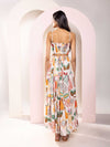 Gardenia Printed Cutout Maxi Dress
