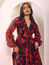 Daze Printed Maxi Dress