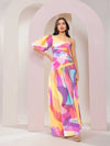 Sway Printed One-Shoulder Maxi Dress