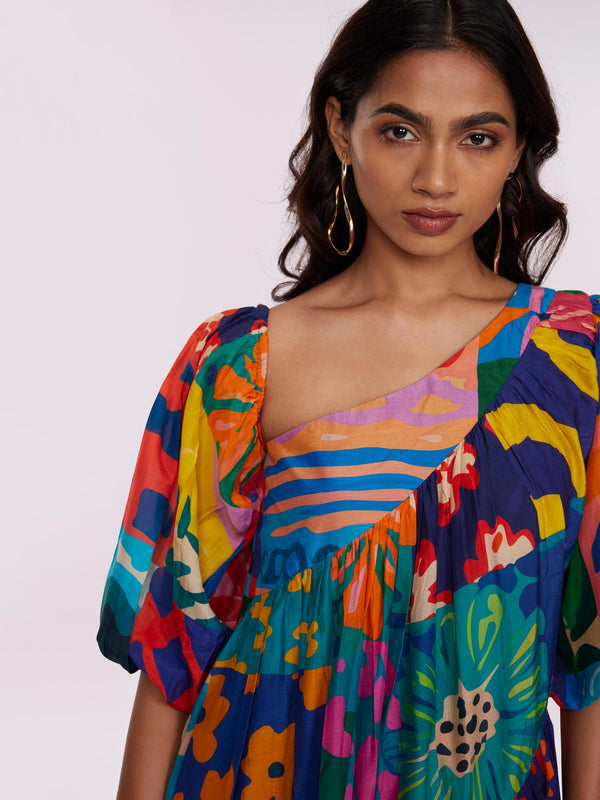 Medley Printed Mini Dress