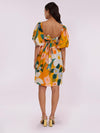 Elara Printed Mini Dress