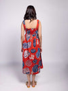 Nautica Printed Corset Dress