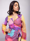 Sway Printed Mini Wrap Dress