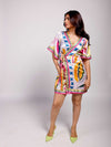 Florence Printed Wrap Dress