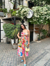 Sugar Printed Midi Dress