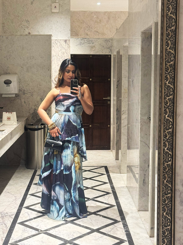 Dusk Printed Maxi Dress