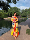 Aurelia Printed Maxi Dress