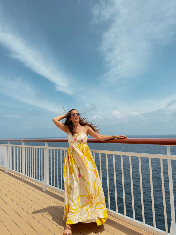 Summer Printed Maxi Dress