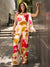 Rose One-Shoulder Co-Ord Set