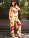 Rose One-Shoulder Co-Ord Set