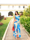 Skyla Printed Pleated dress