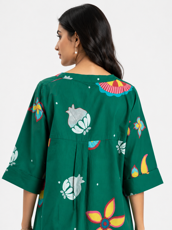 Anaar Printed Kurta Set (Set of 2)