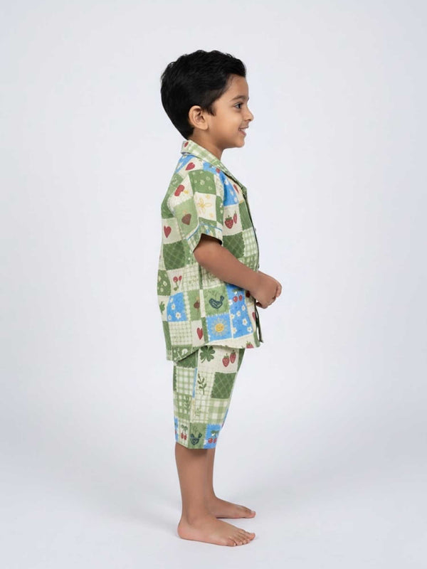 The Greeny Printed Shirt