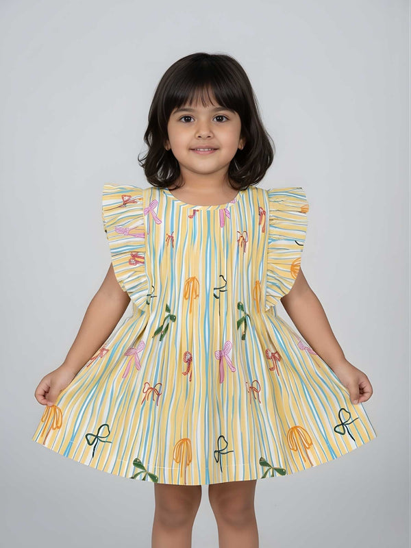 The Ribbon Printed Dress